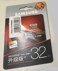samsung 32gb sd-card