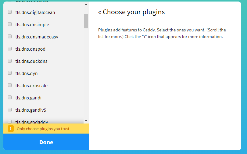 caddy-server-plugins